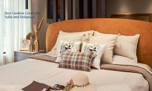 Best Cushion Covers for Sofas, Beds Spaces