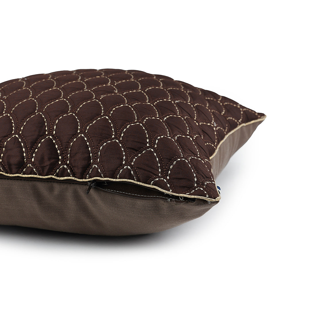 Darwaja Quilted Cushion cover