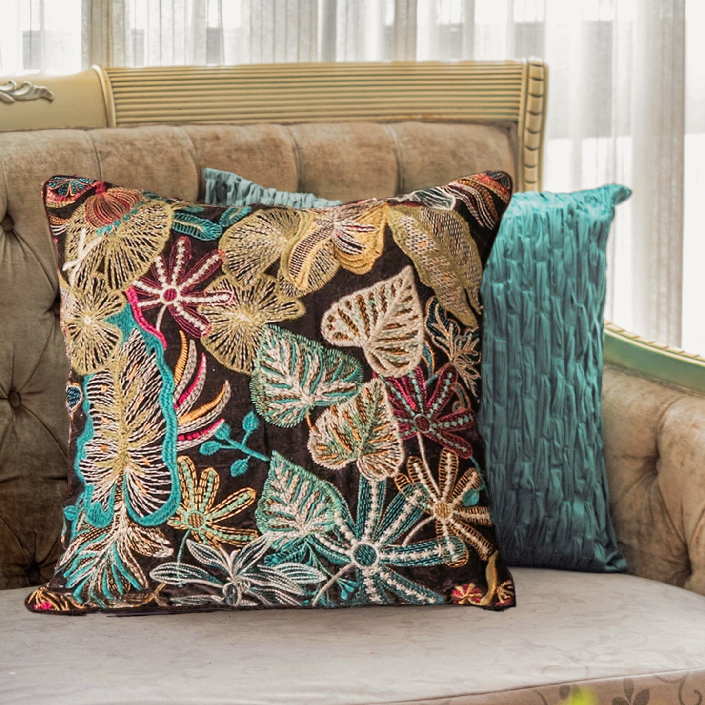 Avira jewel Cushion Cover