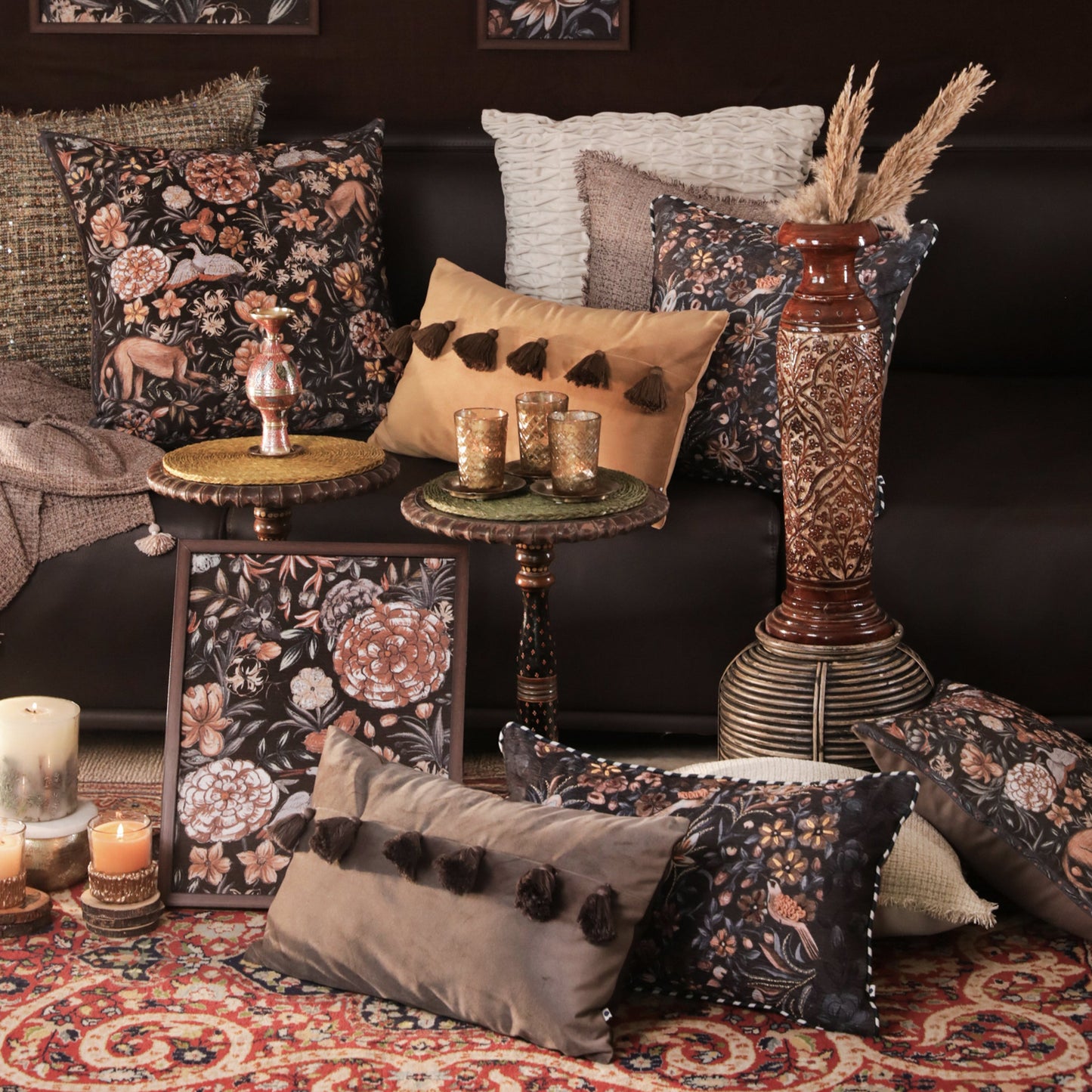 Noor Velvet Cushion