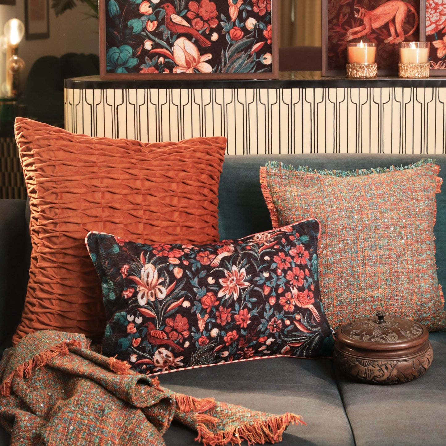 Khwab Handwoven Cushion Cover