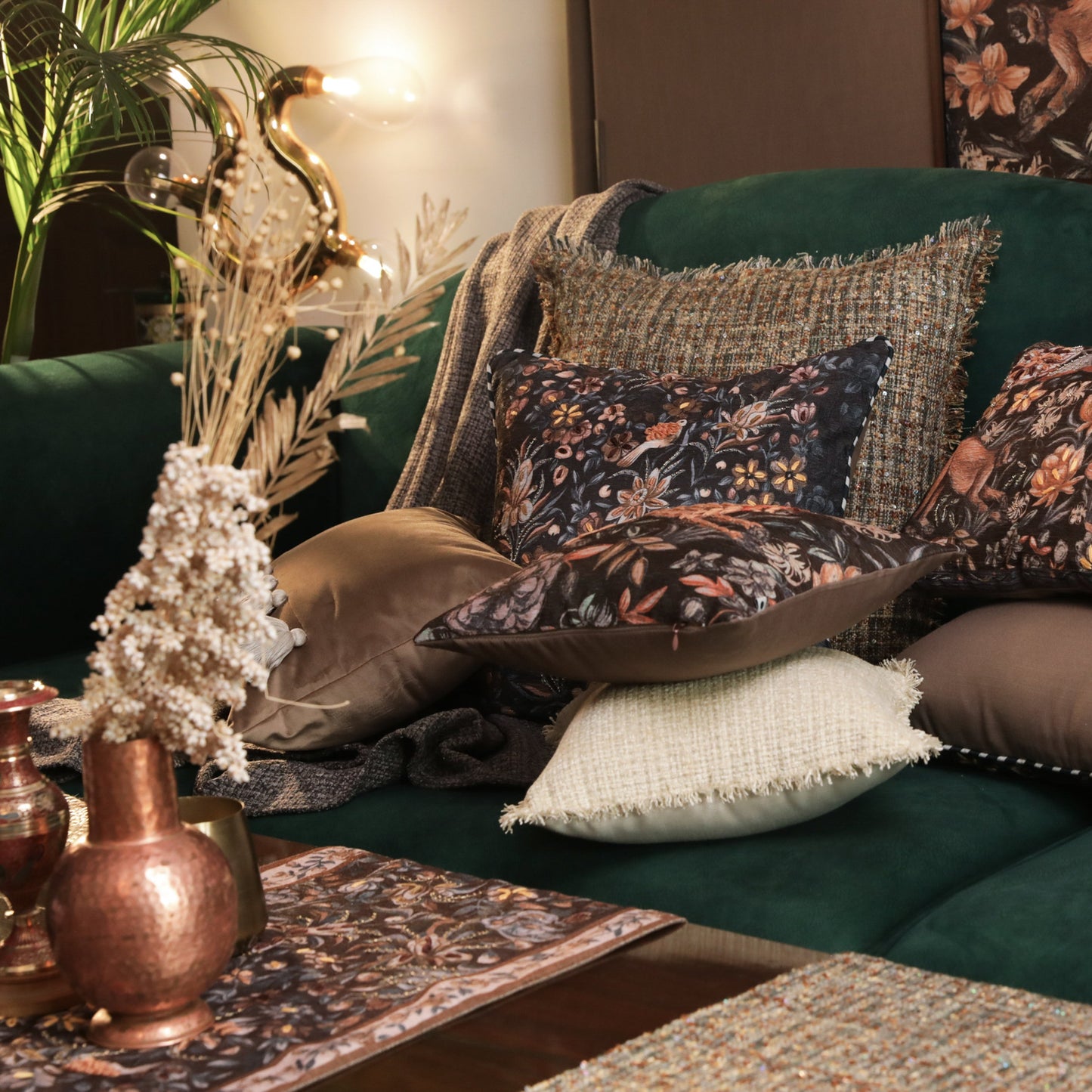 Vasant Chenille Table Runner