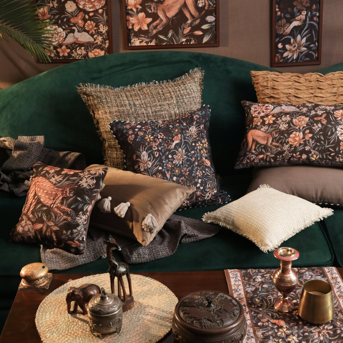 Sukoon Handwoven Cushion Cover
