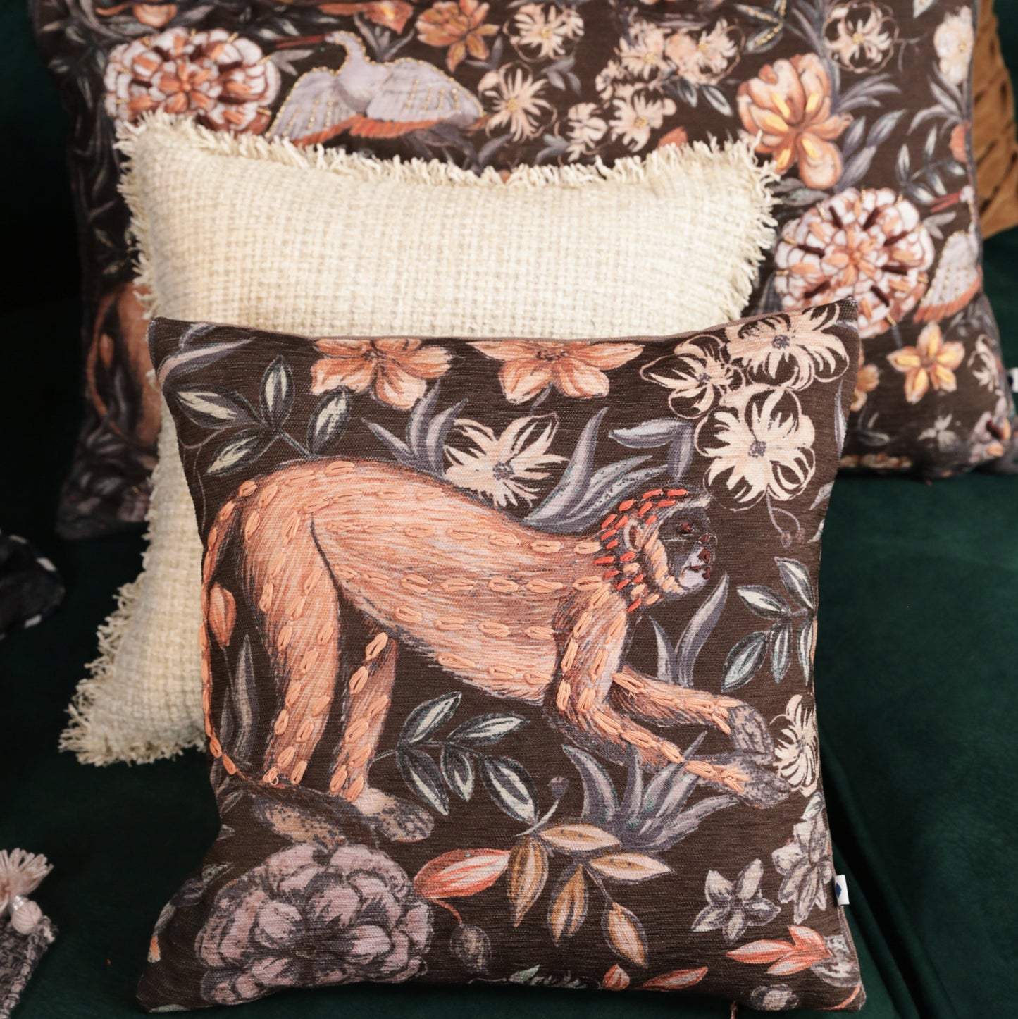 Sukoon Handwoven Cushion Cover