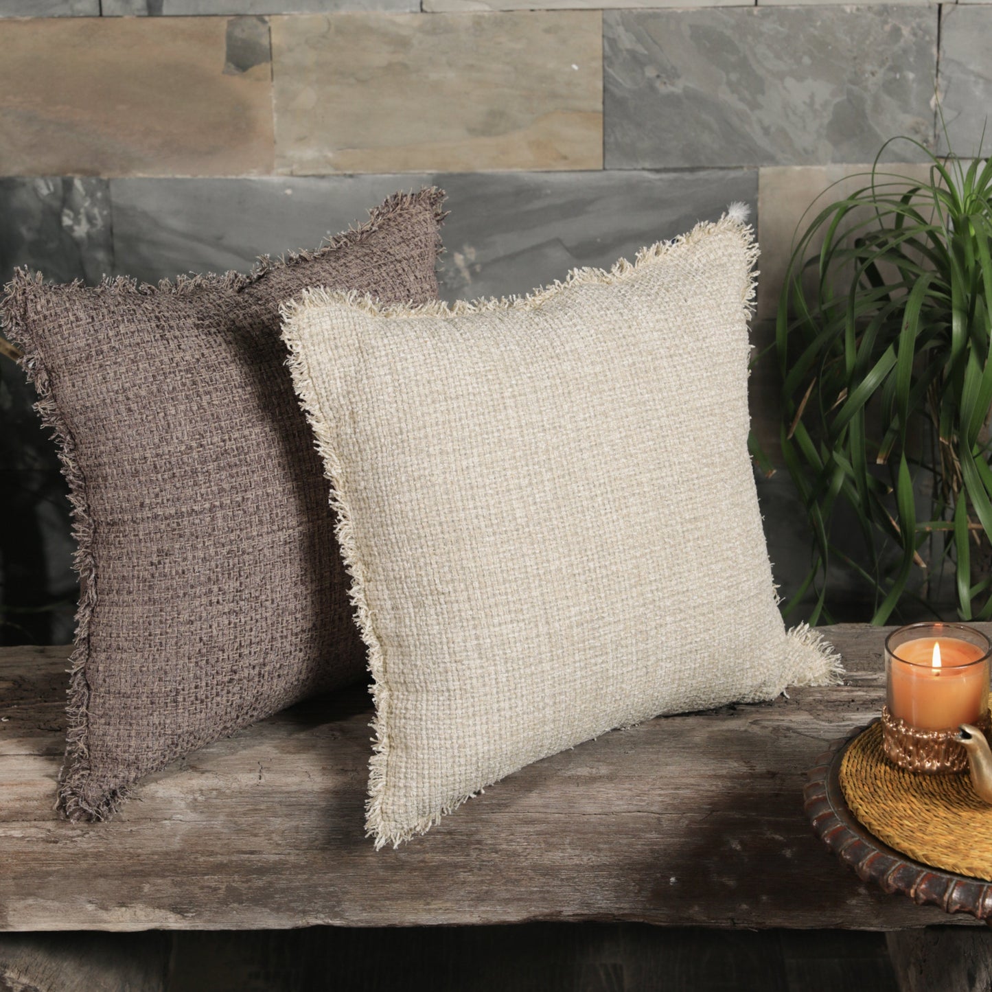 Sukoon Handwoven Cushion Cover