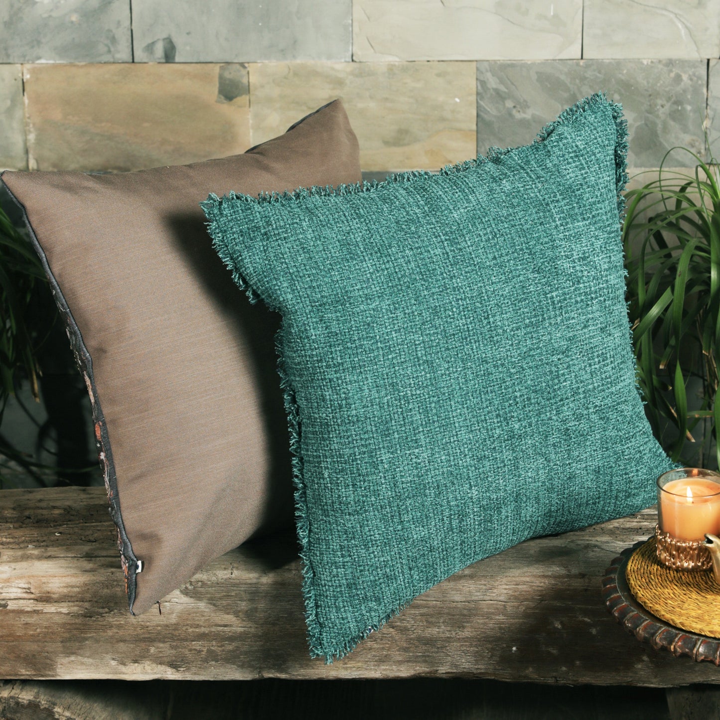 Sukoon Handwoven Cushion Cover