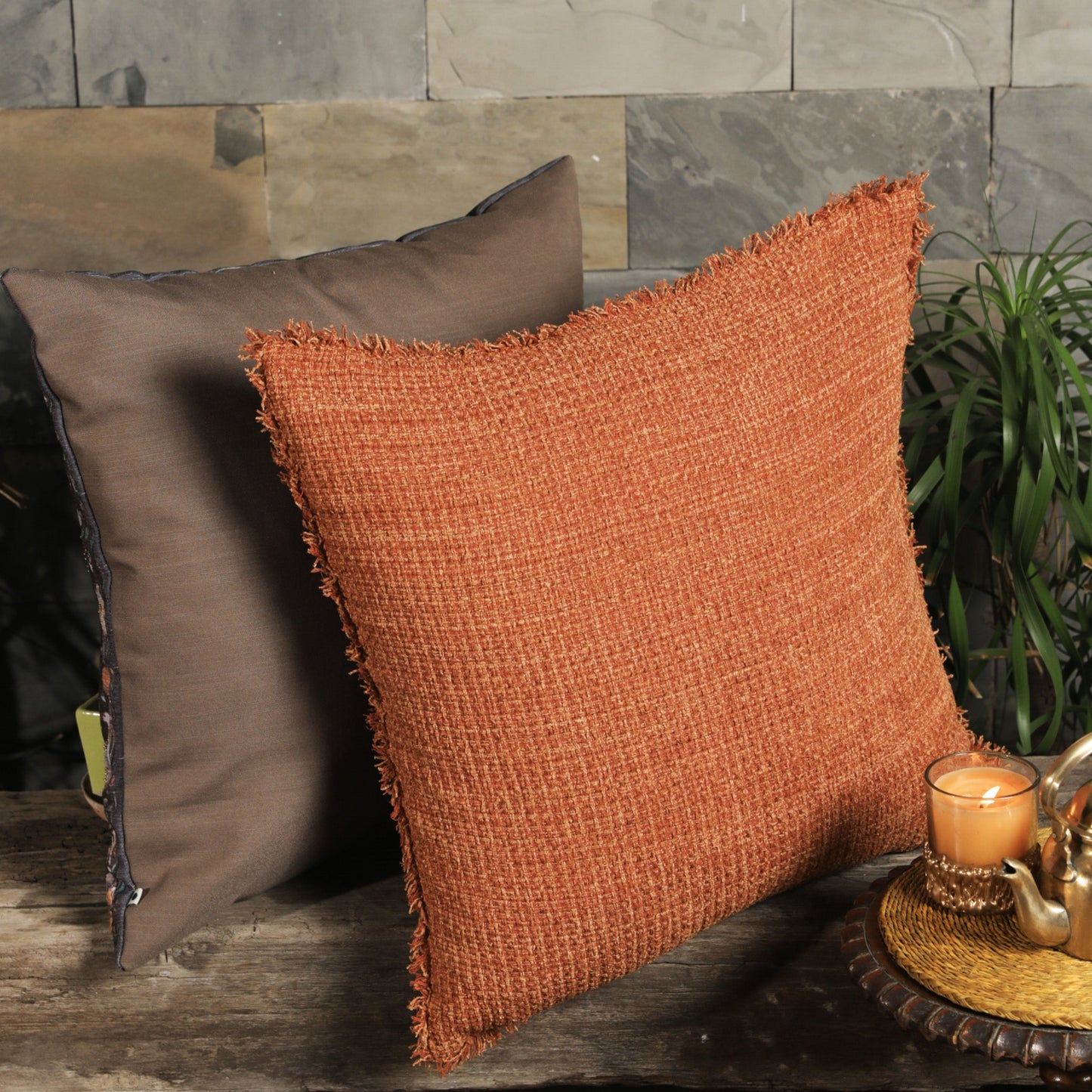 Sukoon Handwoven Cushion Cover