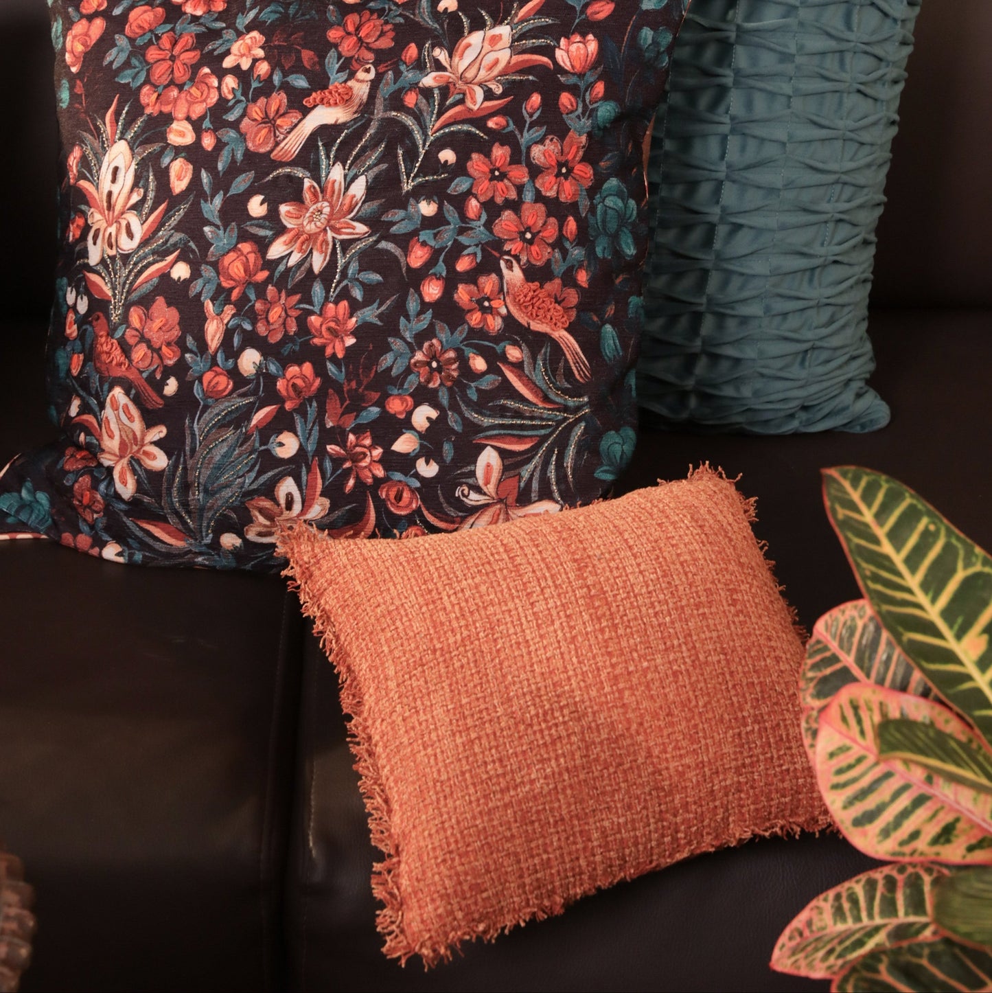 Sukoon Handwoven Cushion Cover