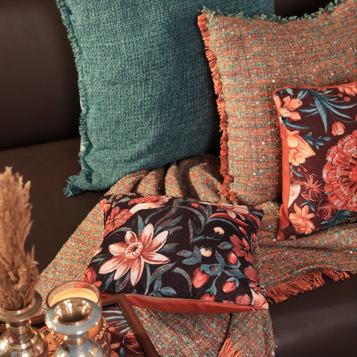 Khwab Handwoven Cushion Cover