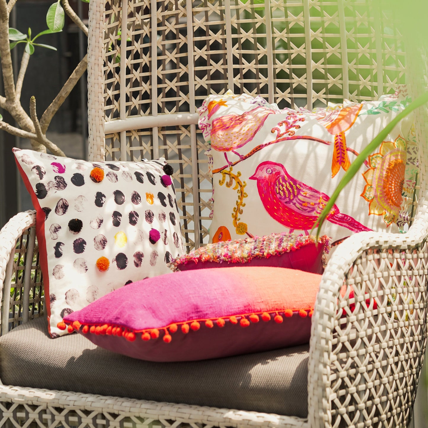 Polka Cushion Cover
