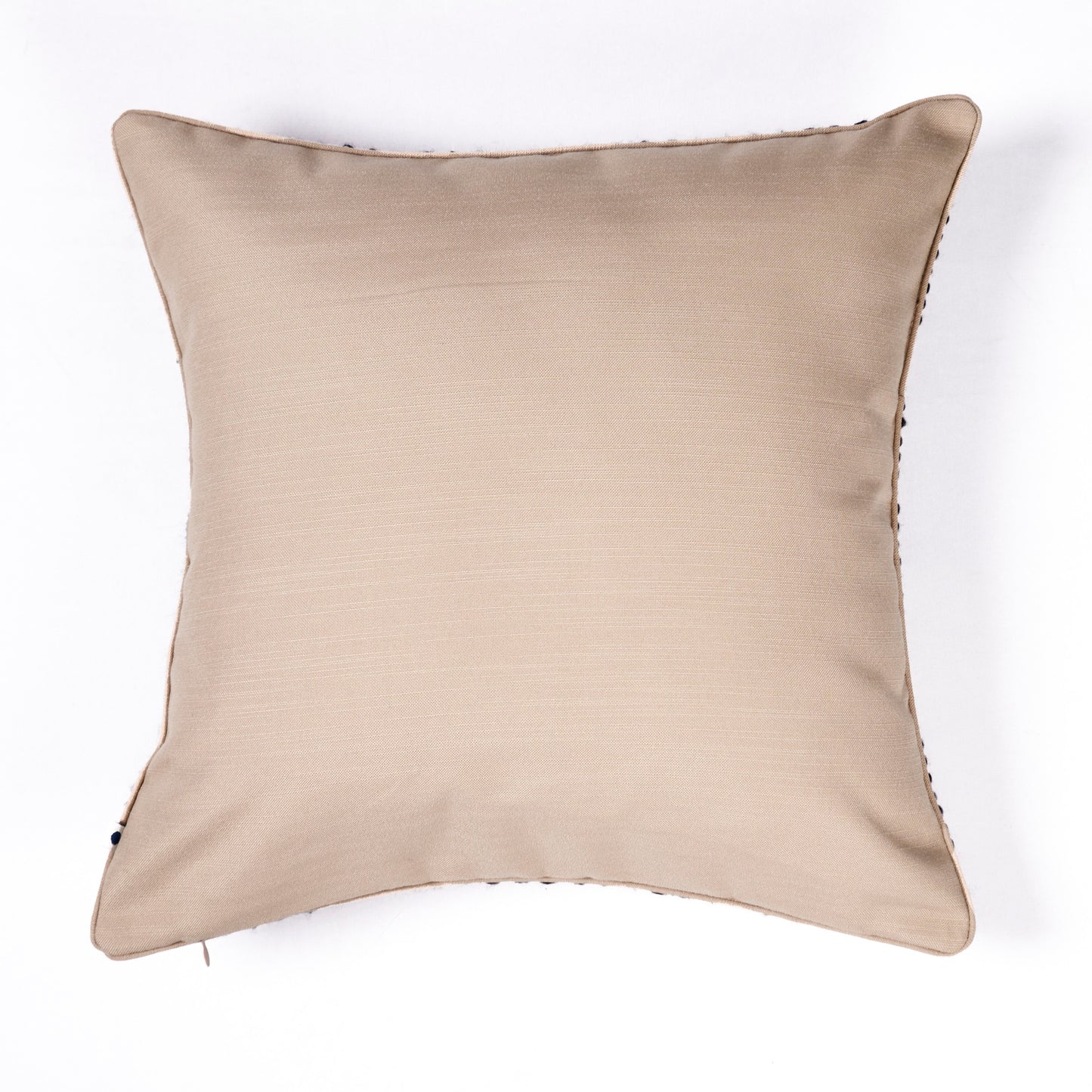 Mirage Black Handwoven Cushion Cover