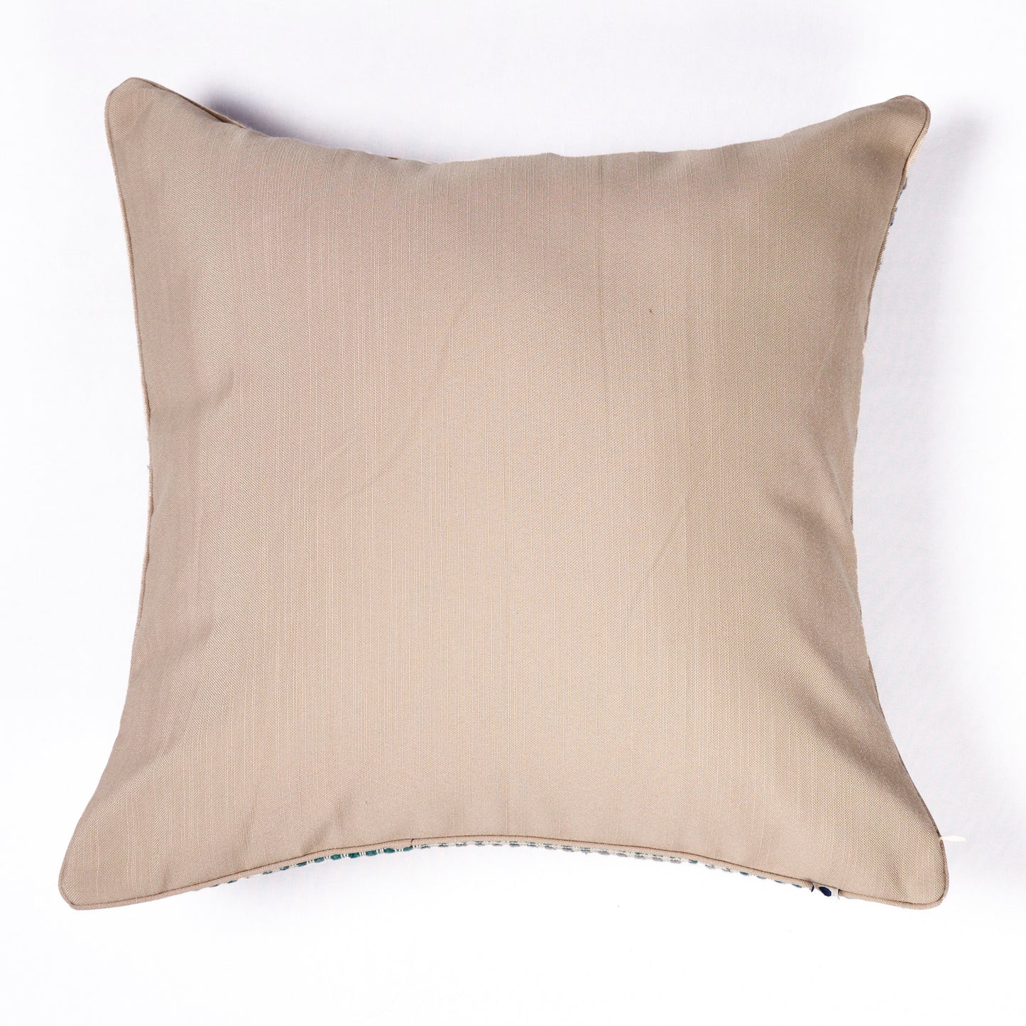 Mirage Blue Handwoven Cushion Cover