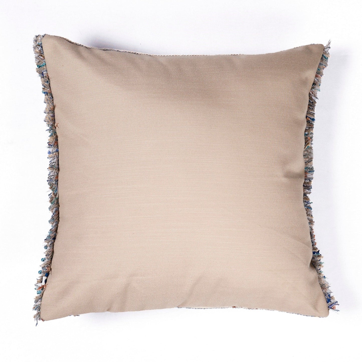 Roadway Blue Handwoven Cushion Cover