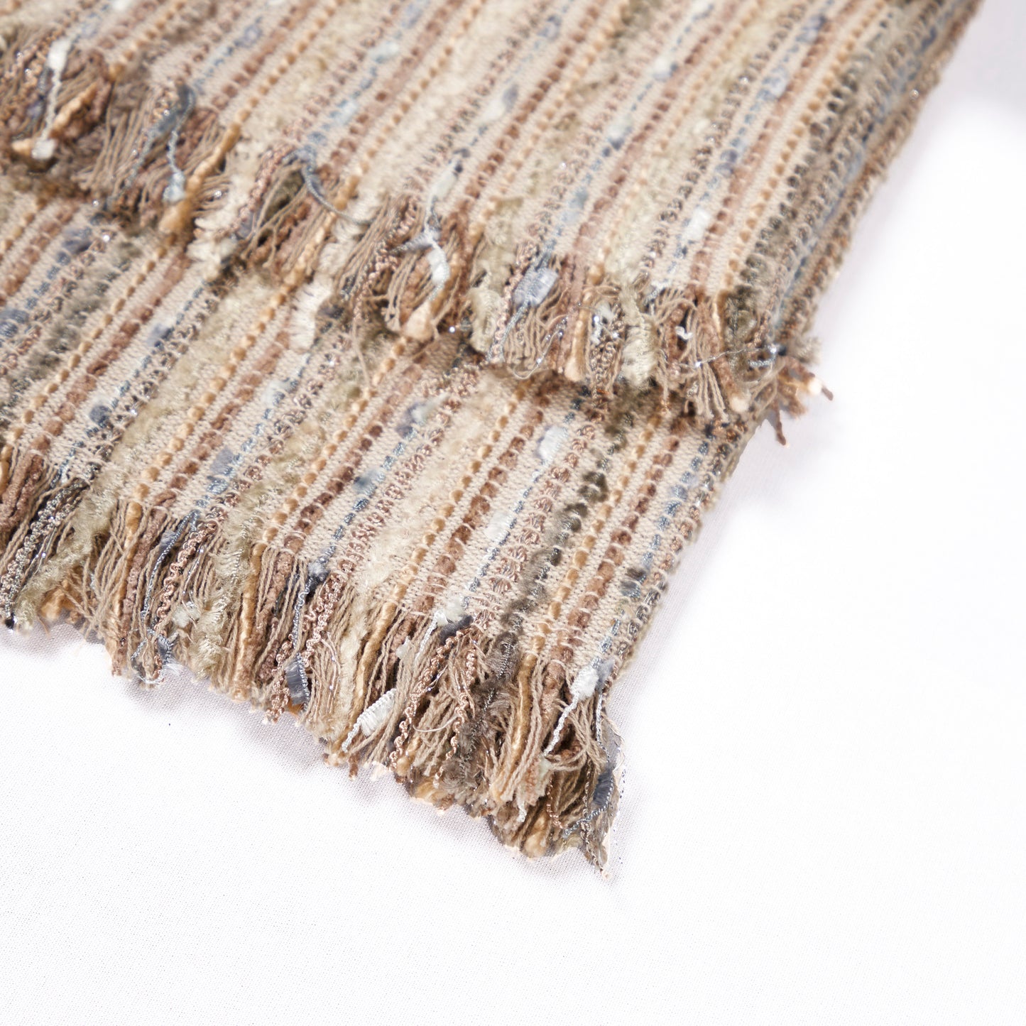 Sombre Neutral Handwoven Throw