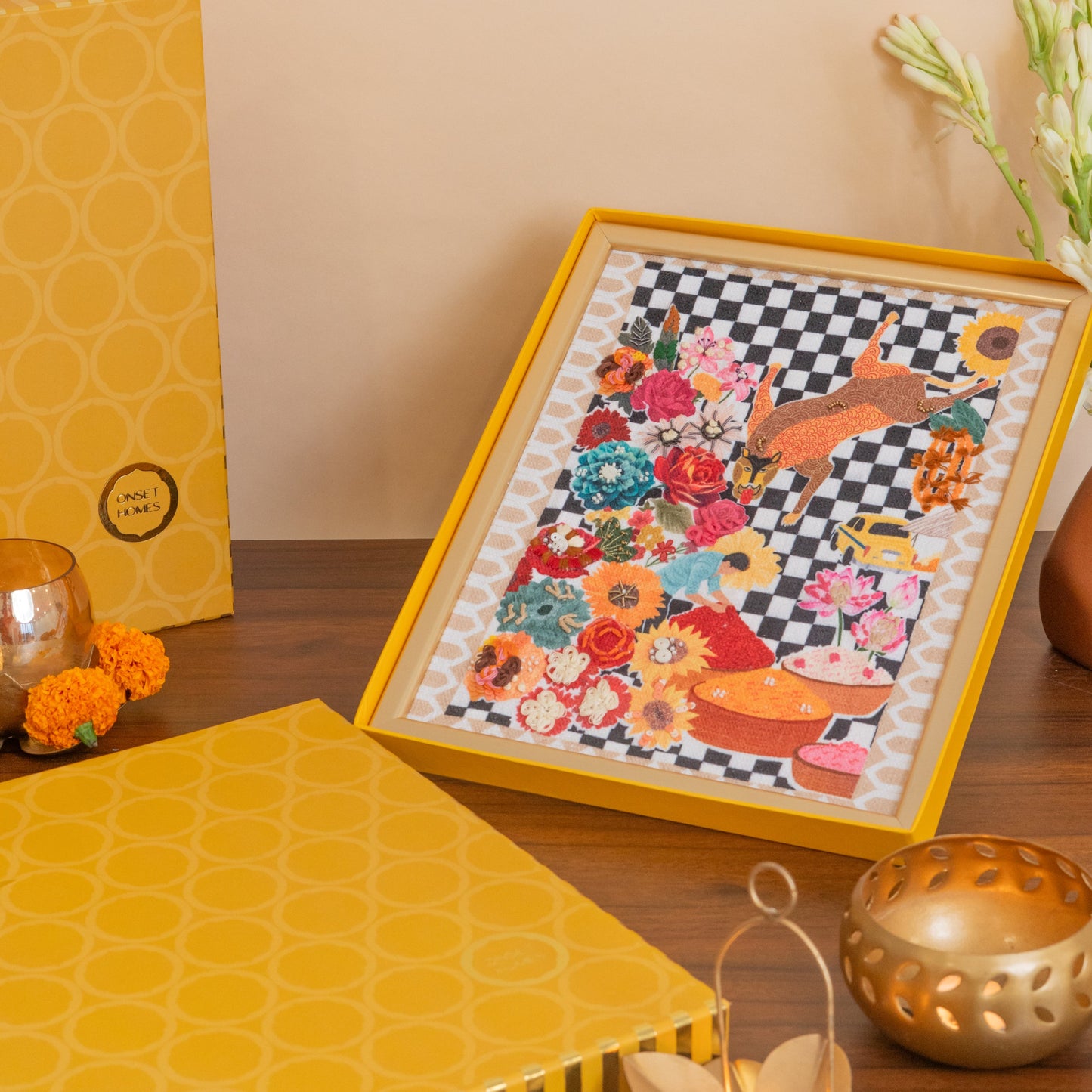 Howrah Blooms Wall Art