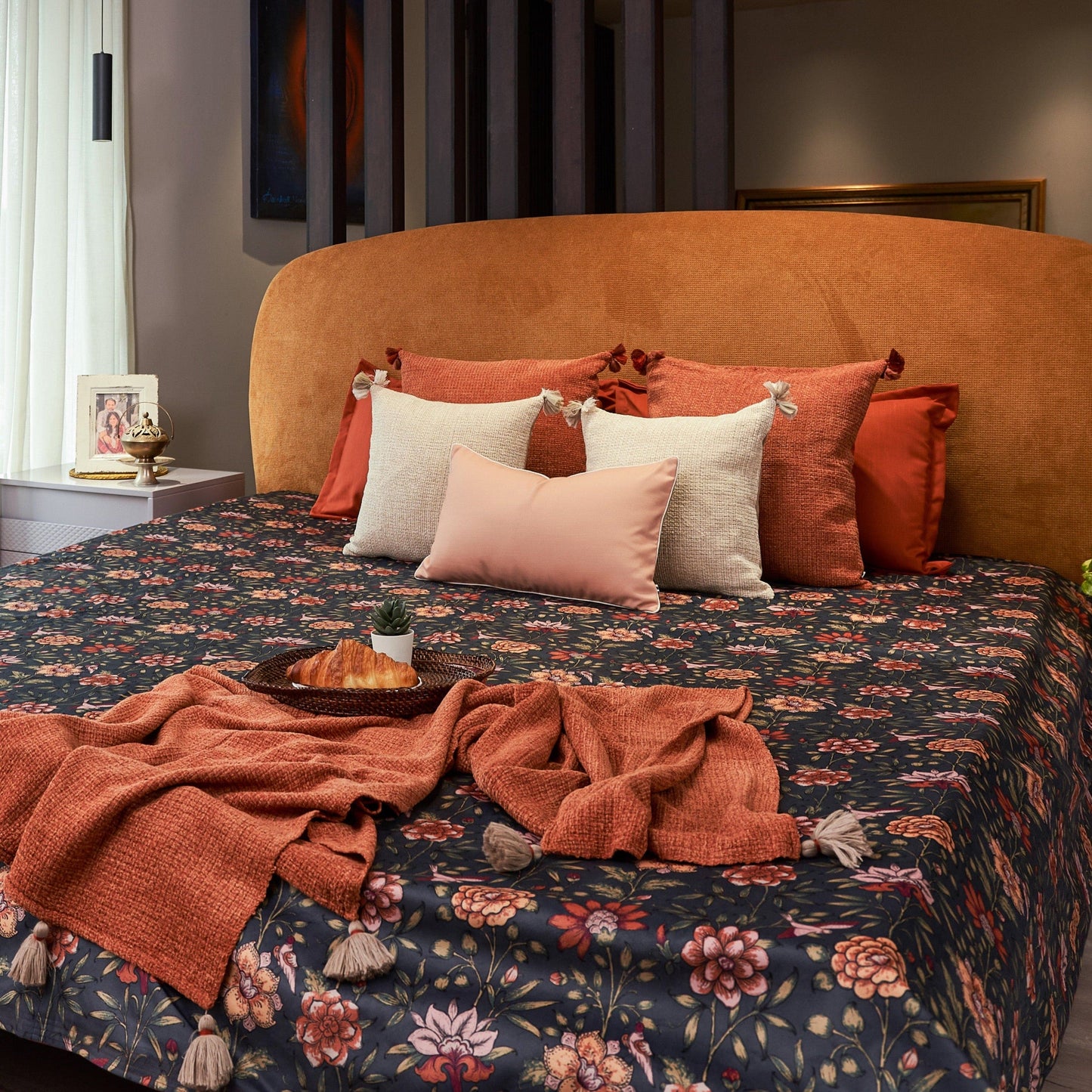 Fleur Velvet Bedcover