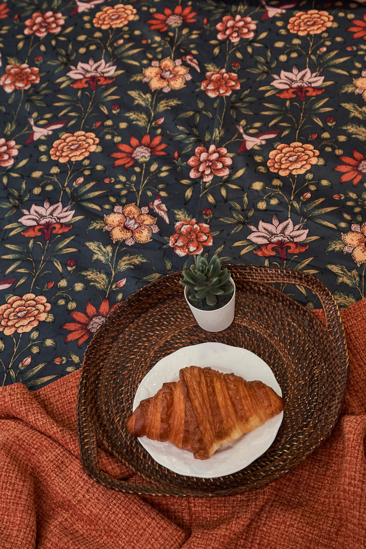 Fleur Velvet Bedcover