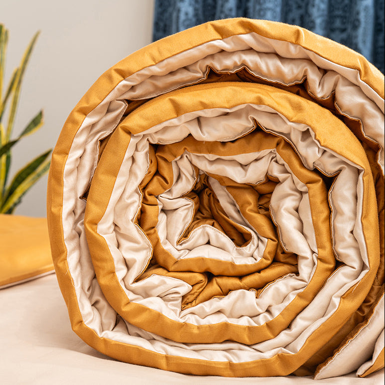 Desert Caramel & Champagne Sand Comforter