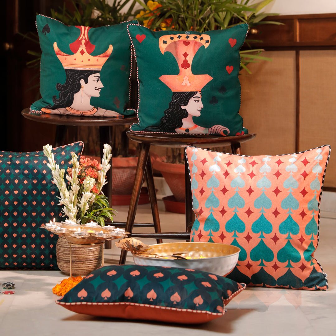 Suits Velvet Cushion