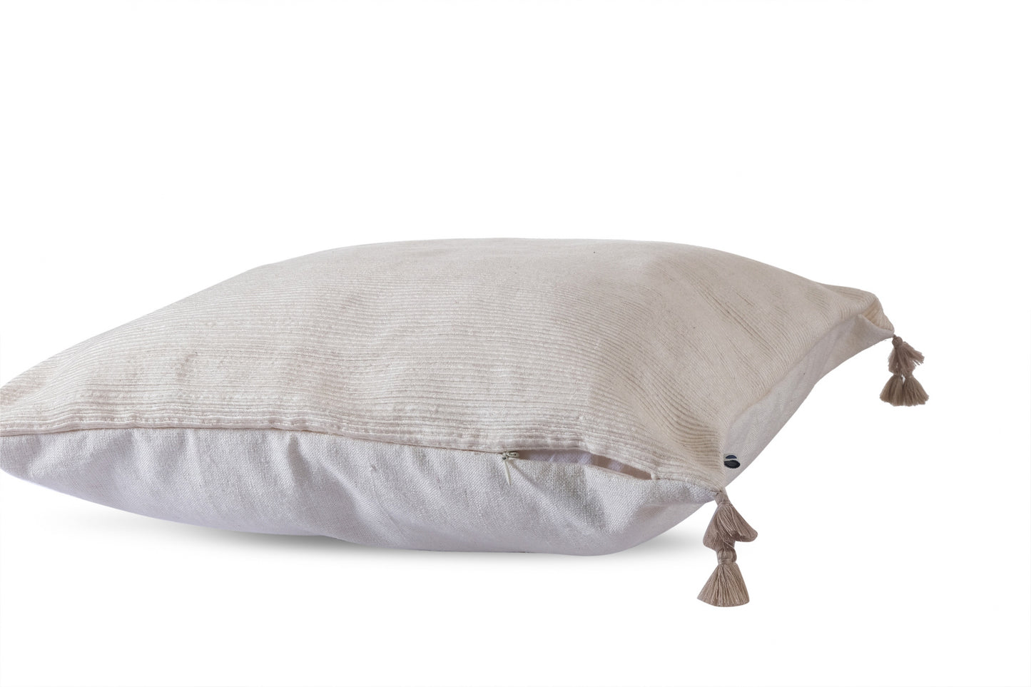 Ribbed Silk Cushion Cover