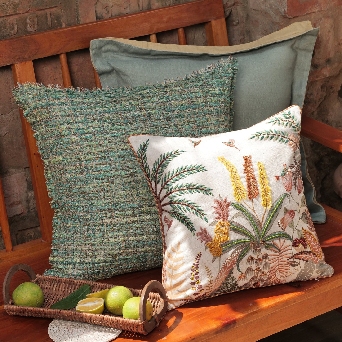 Enlaced Cushion Cover