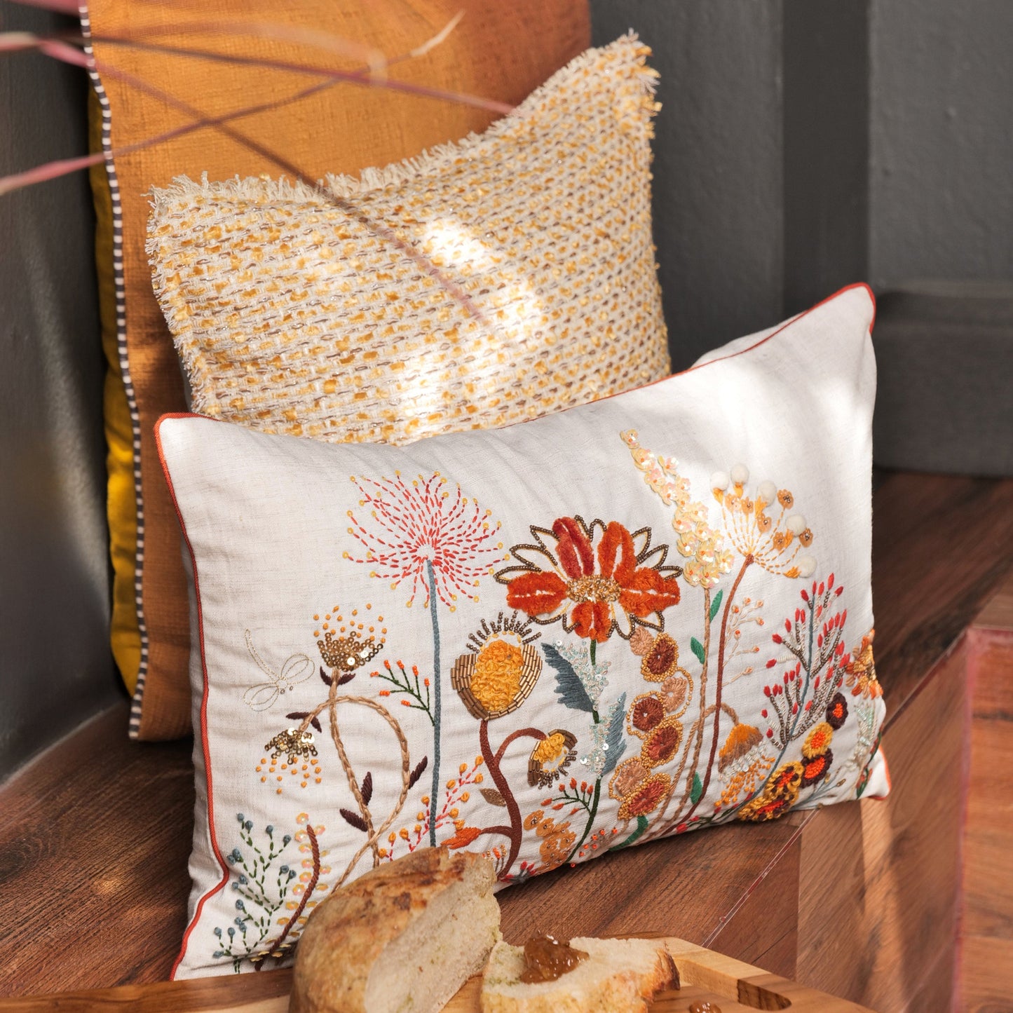 Flakes Cushion Cover