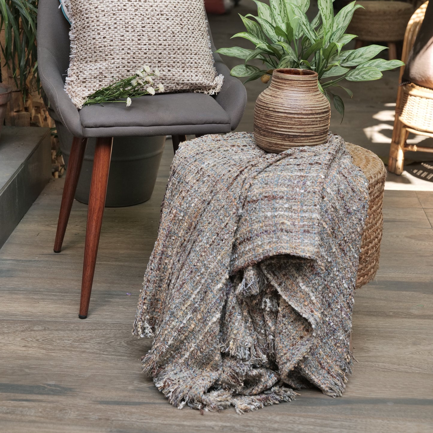 Interlaced Throw