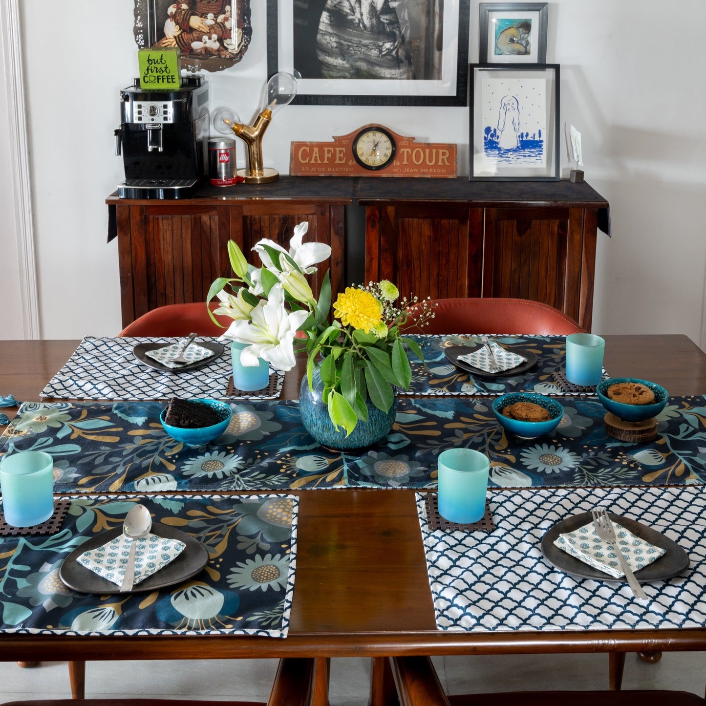 Tranquil Blooms Table Mat