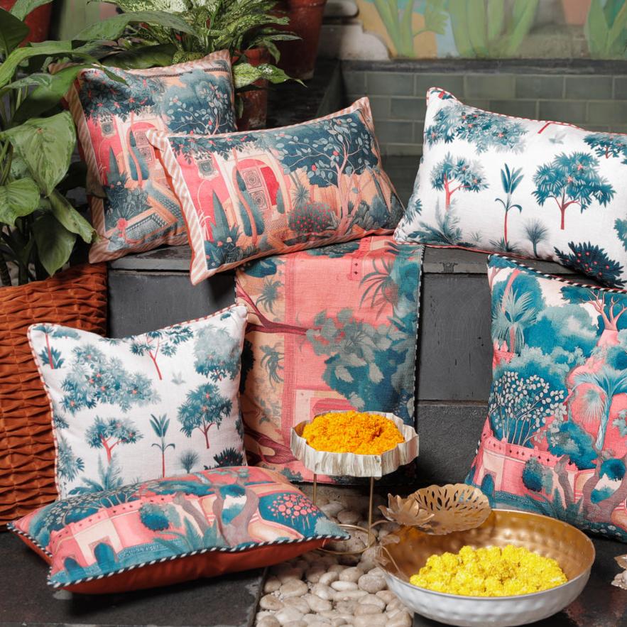 Palatial Chenille Cushion