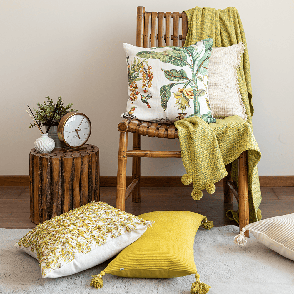 Ruffle Cushion Cover