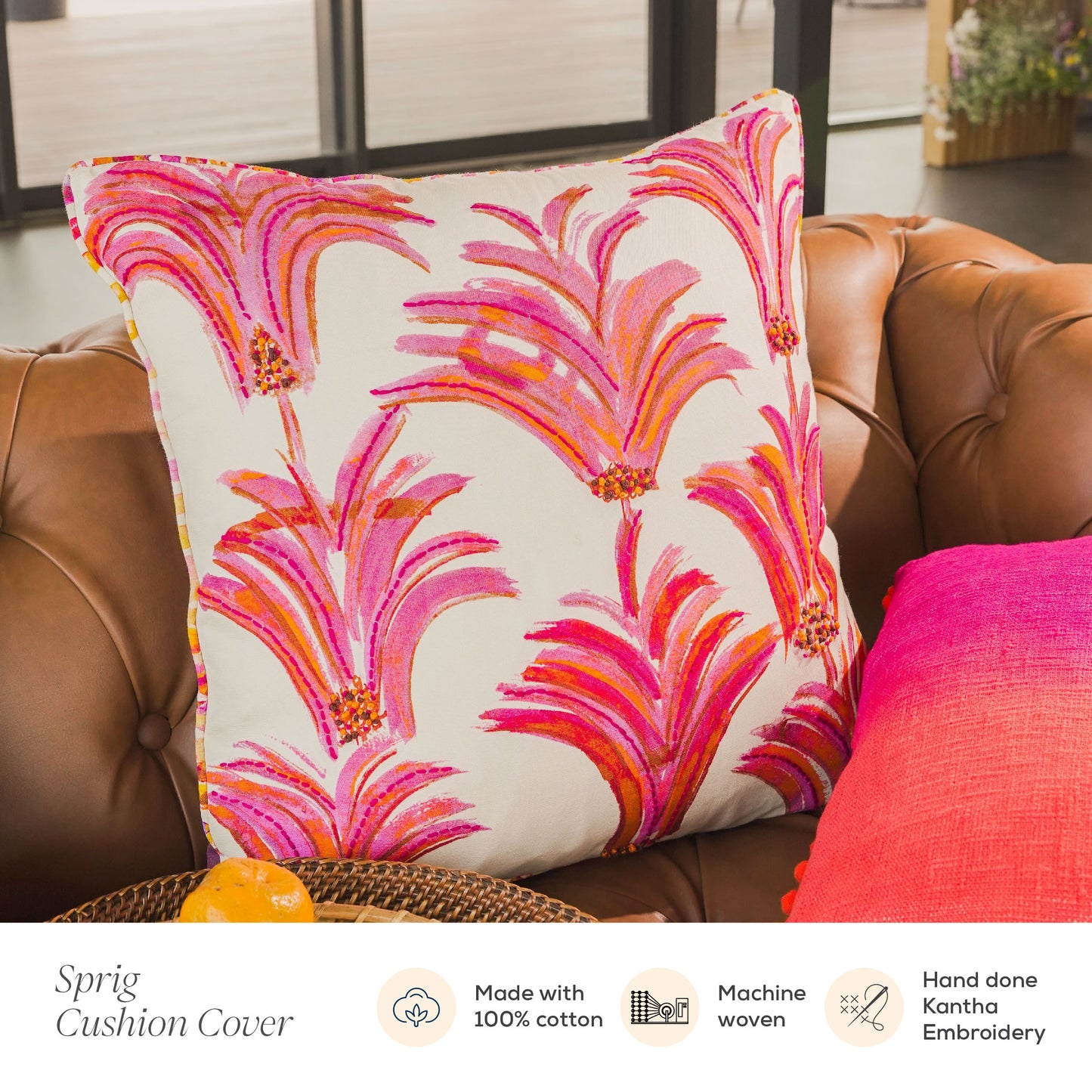 Sprig Cushion Cover