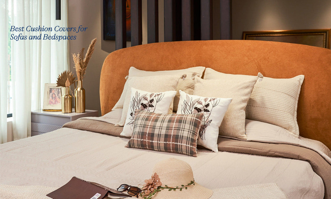 Best Cushion Covers for Sofas, Beds Spaces