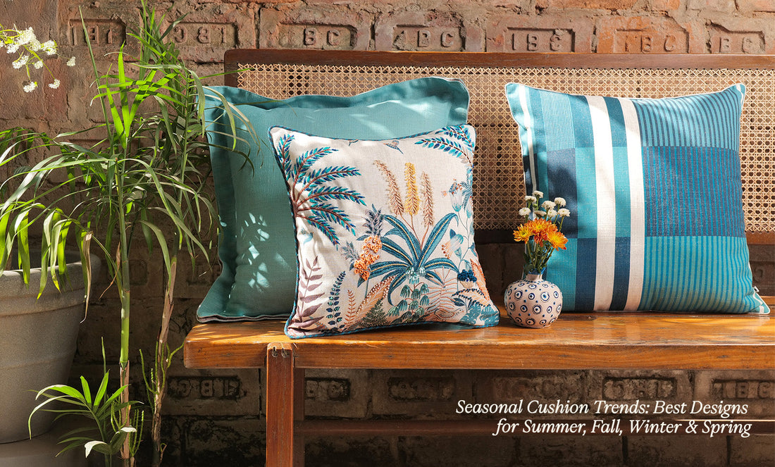 Seasonal Cushion Trends: Best Designs for Summer, Fall, Winter & Spring