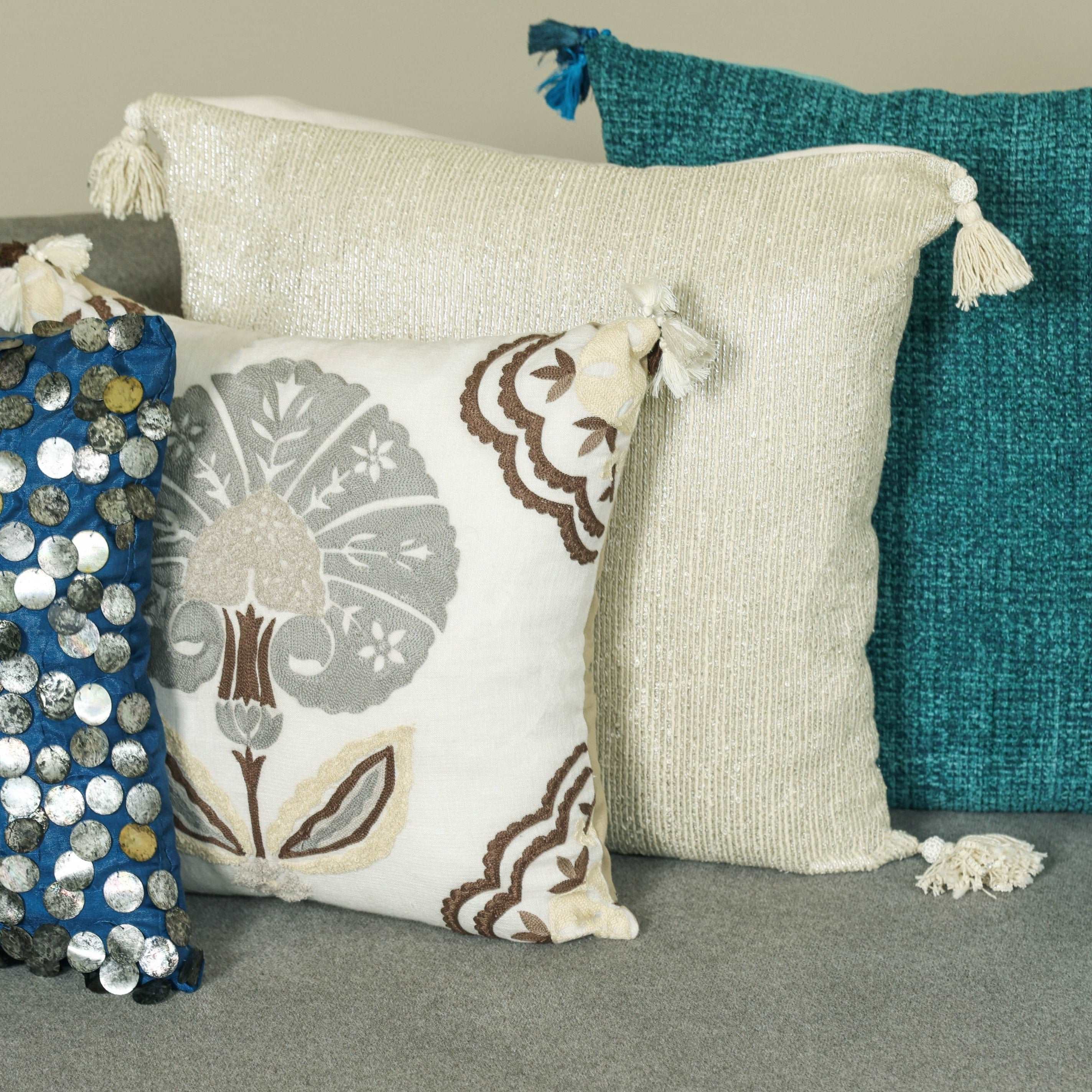 Hand woven cushion covers best sale