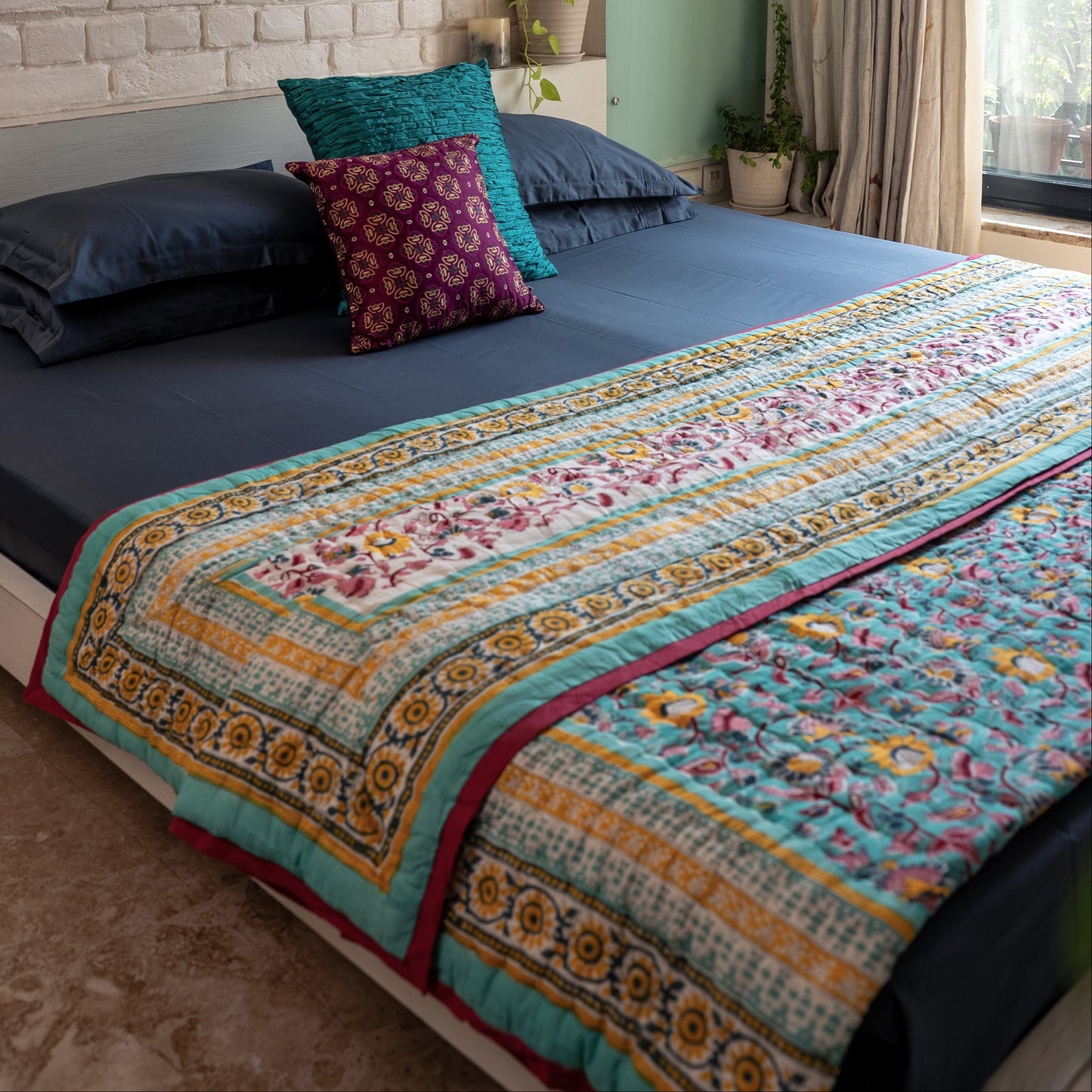 Teal Meadow Dreams Dohar