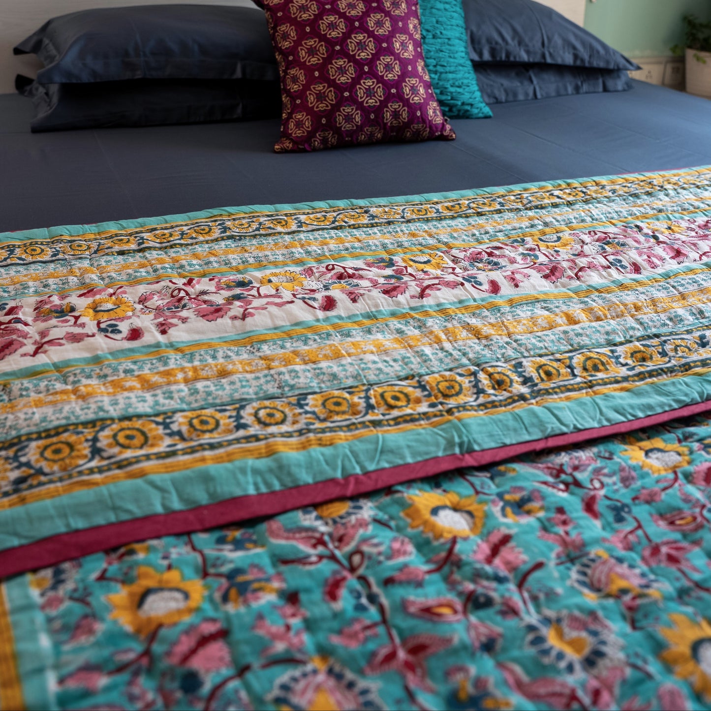 Teal Meadow Dreams Dohar