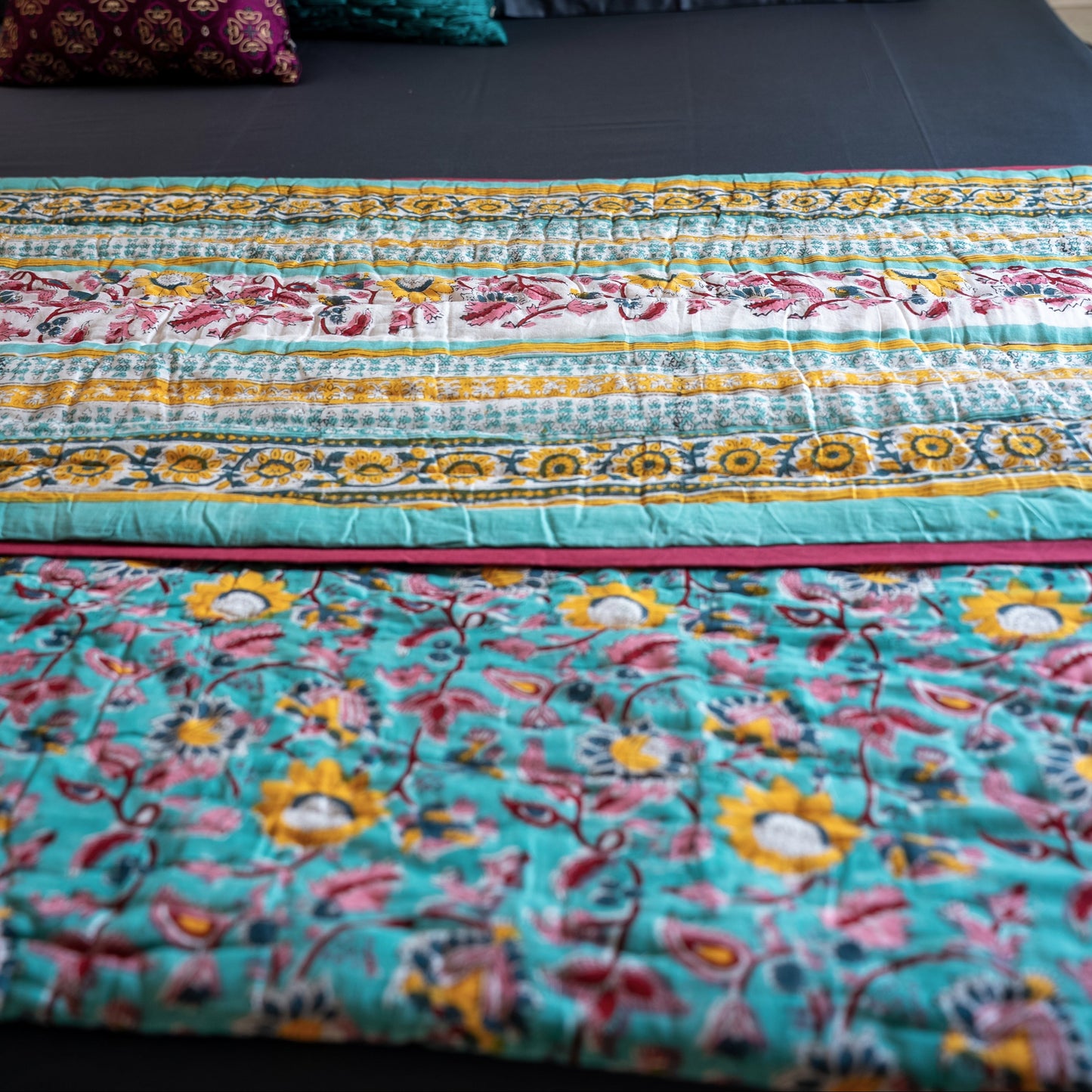 Teal Meadow Dreams Dohar