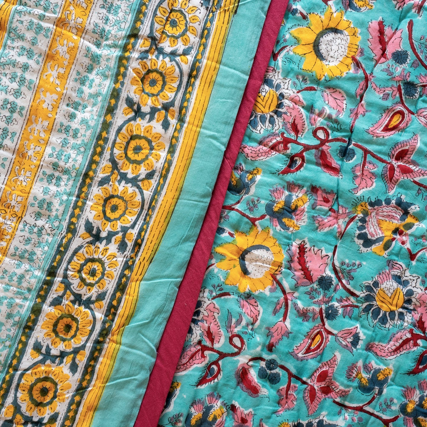 Turquoise Sunshine Dohar