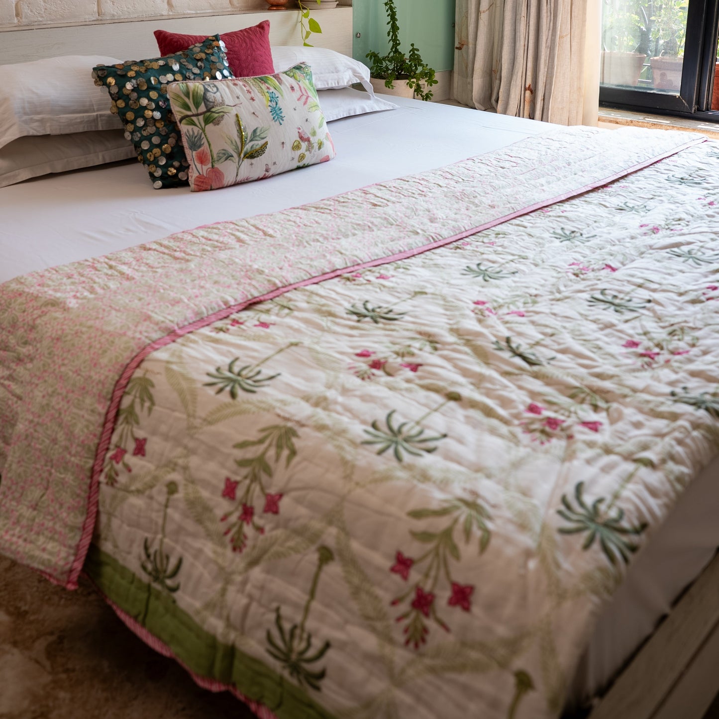 Pastel Blossom Dohar