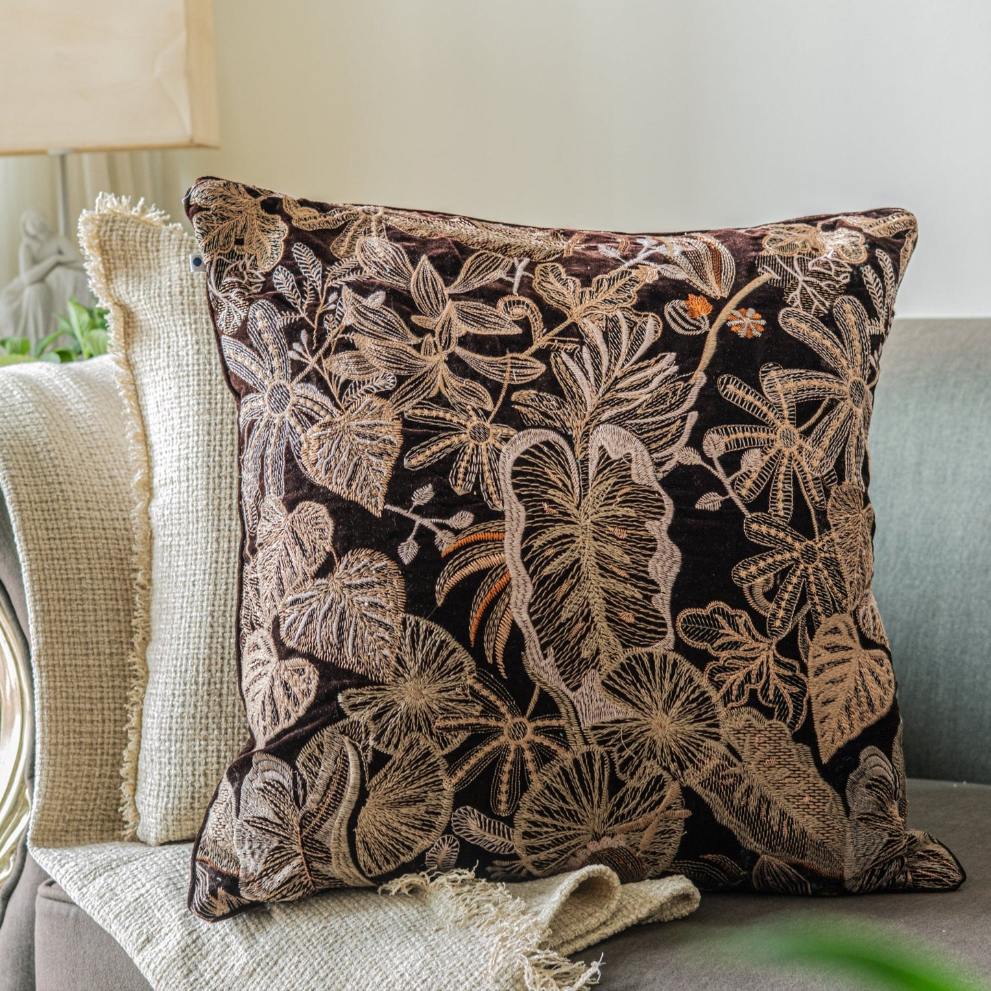 Avira Neutral Cushion Cover