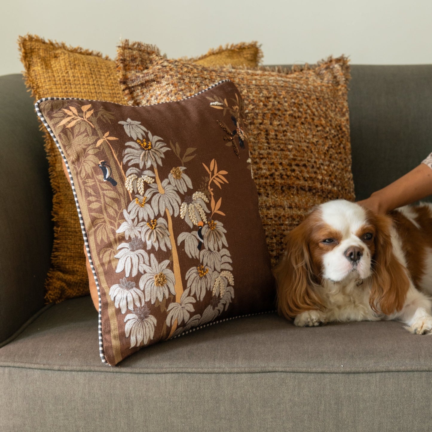 Aurelia Desert Rust Cushion Cover
