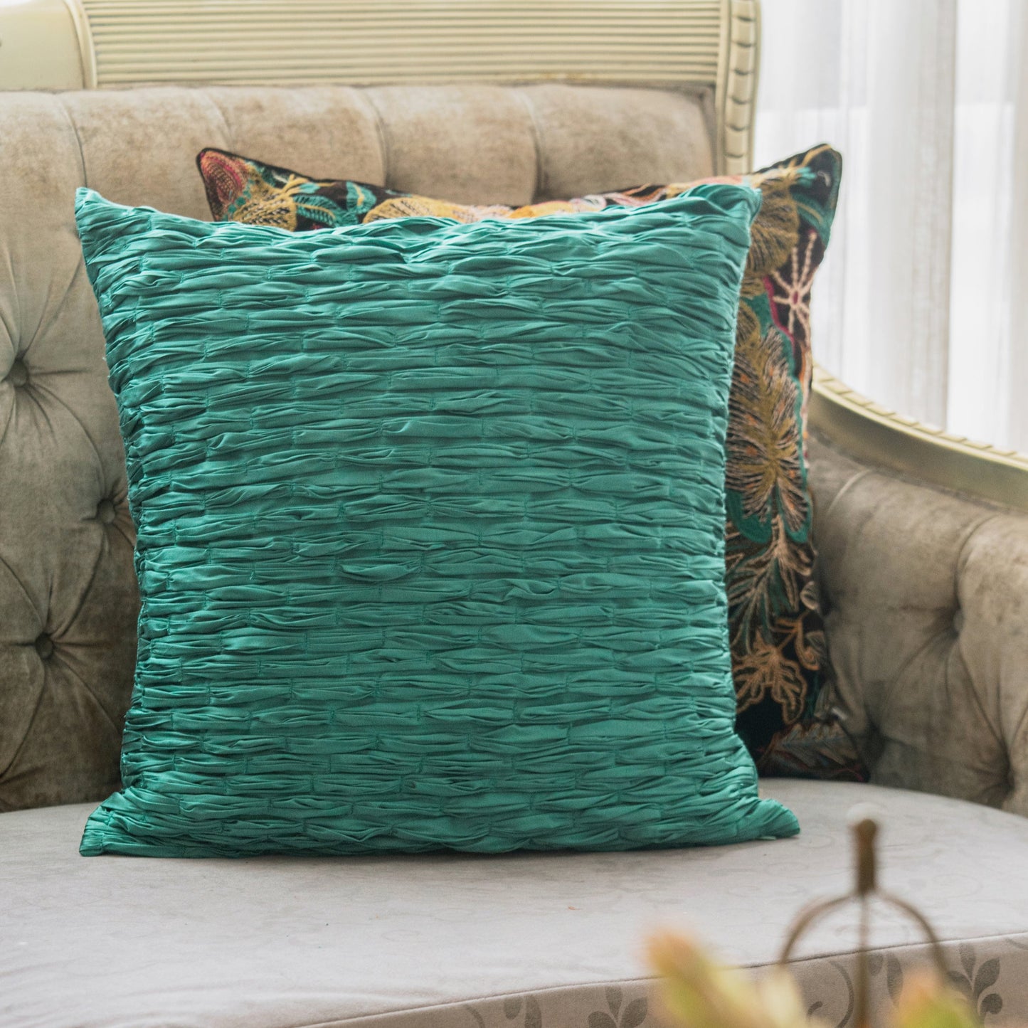 Selene Emerald Cushion Cover