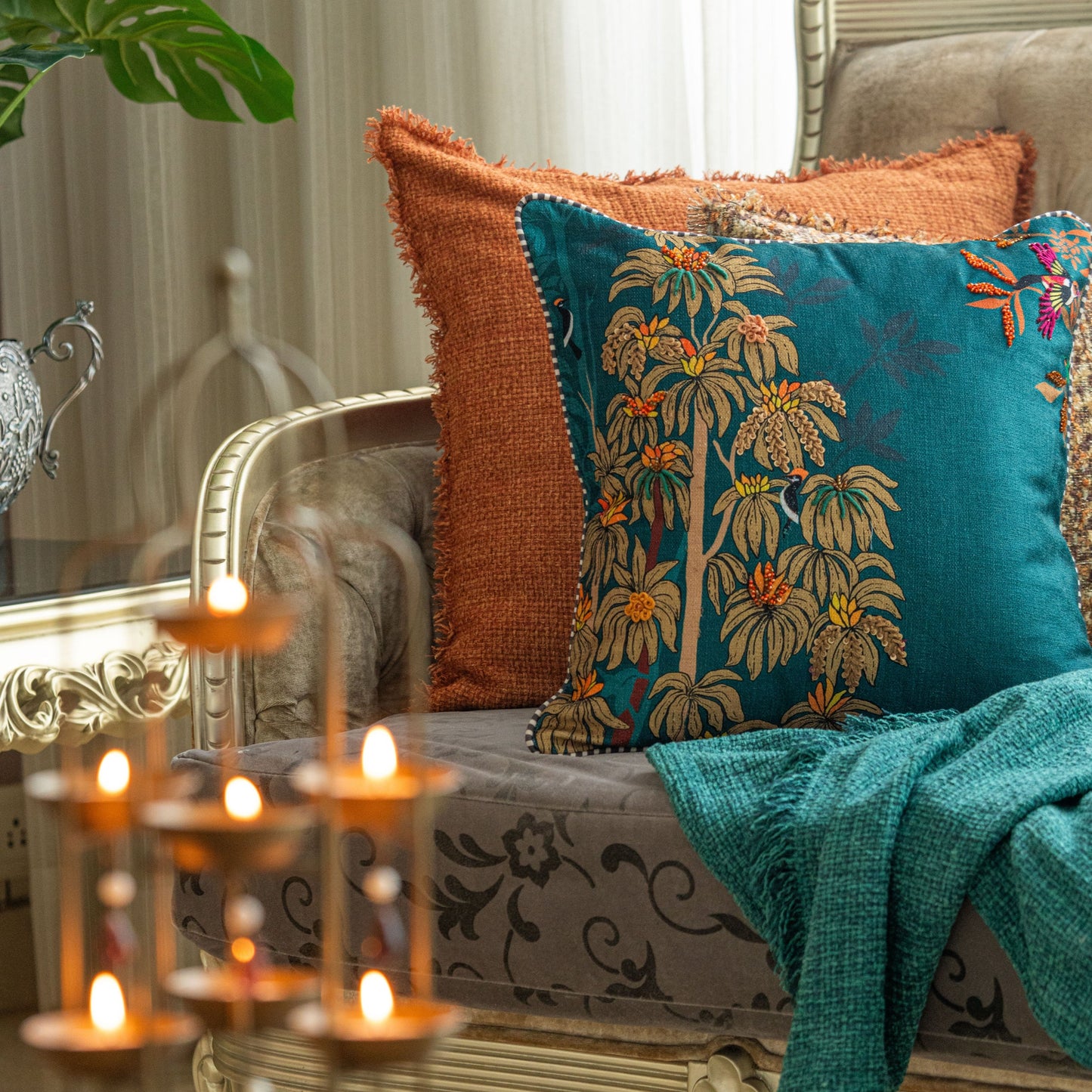 Vyana Verdant Cushion Cover