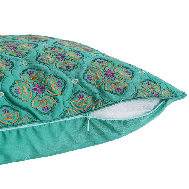 Ananta Teal Cushion Cover