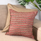 Roadway Red Handwoven Cushion Cover