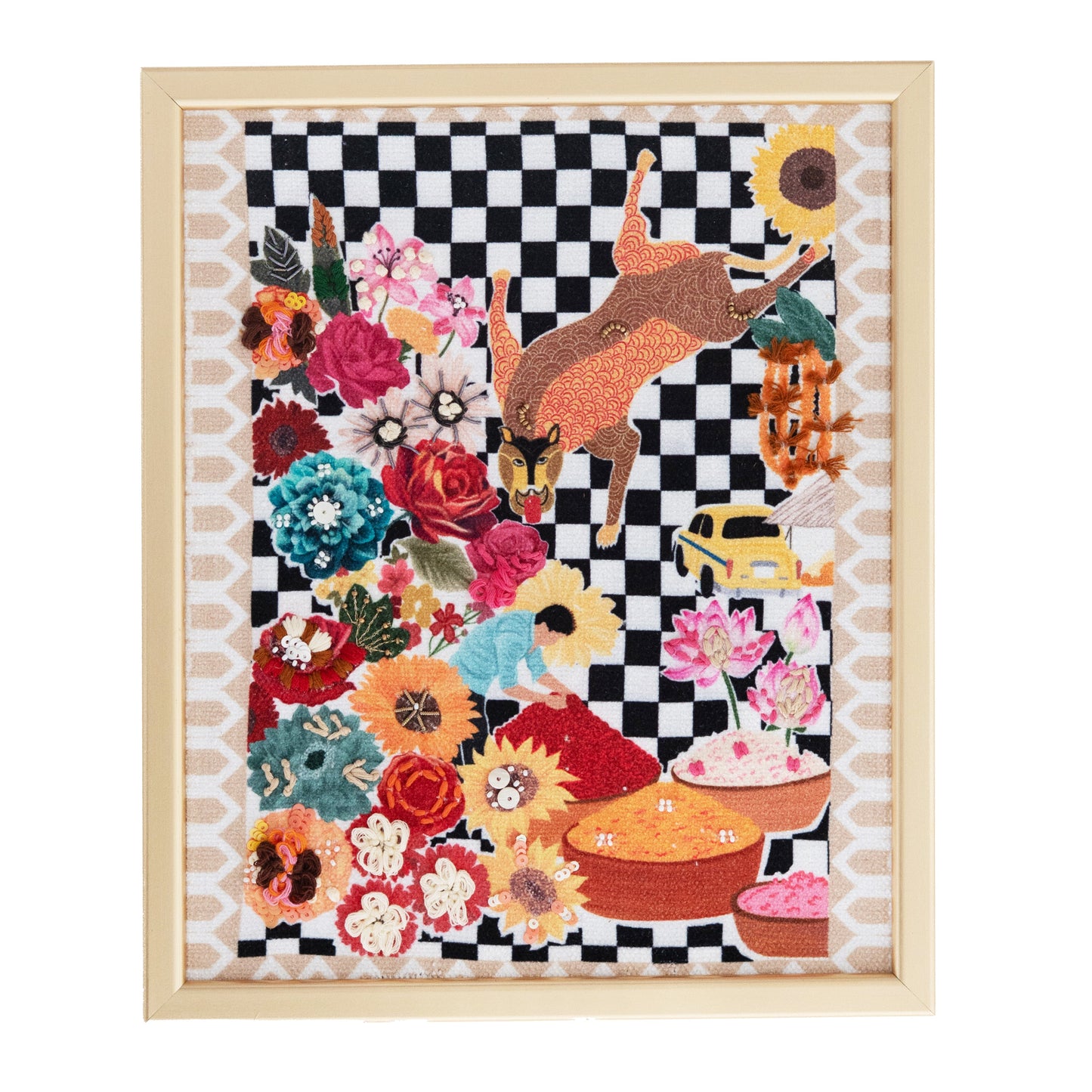 Howrah Blooms Wall Art