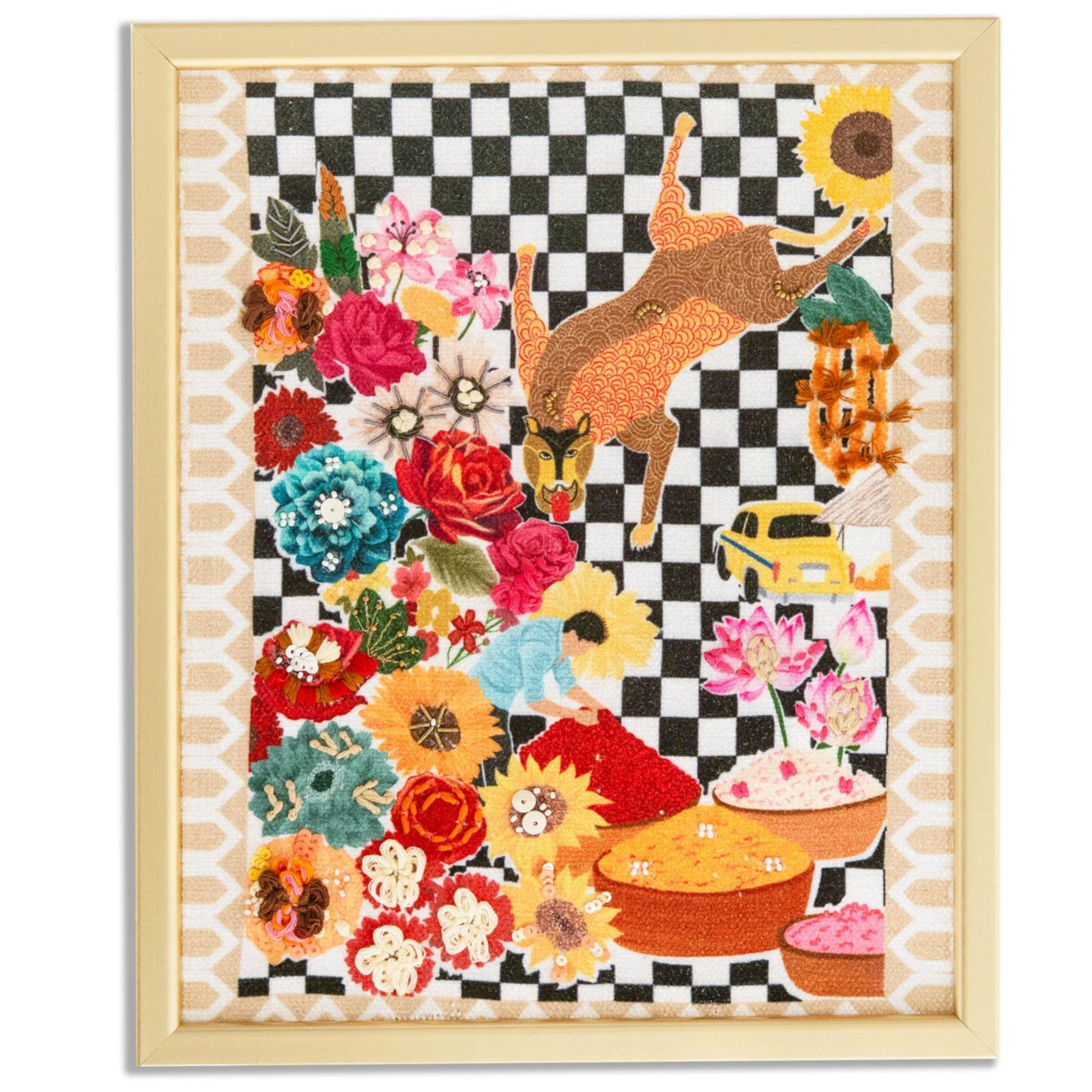 Howrah Blooms Wall Art