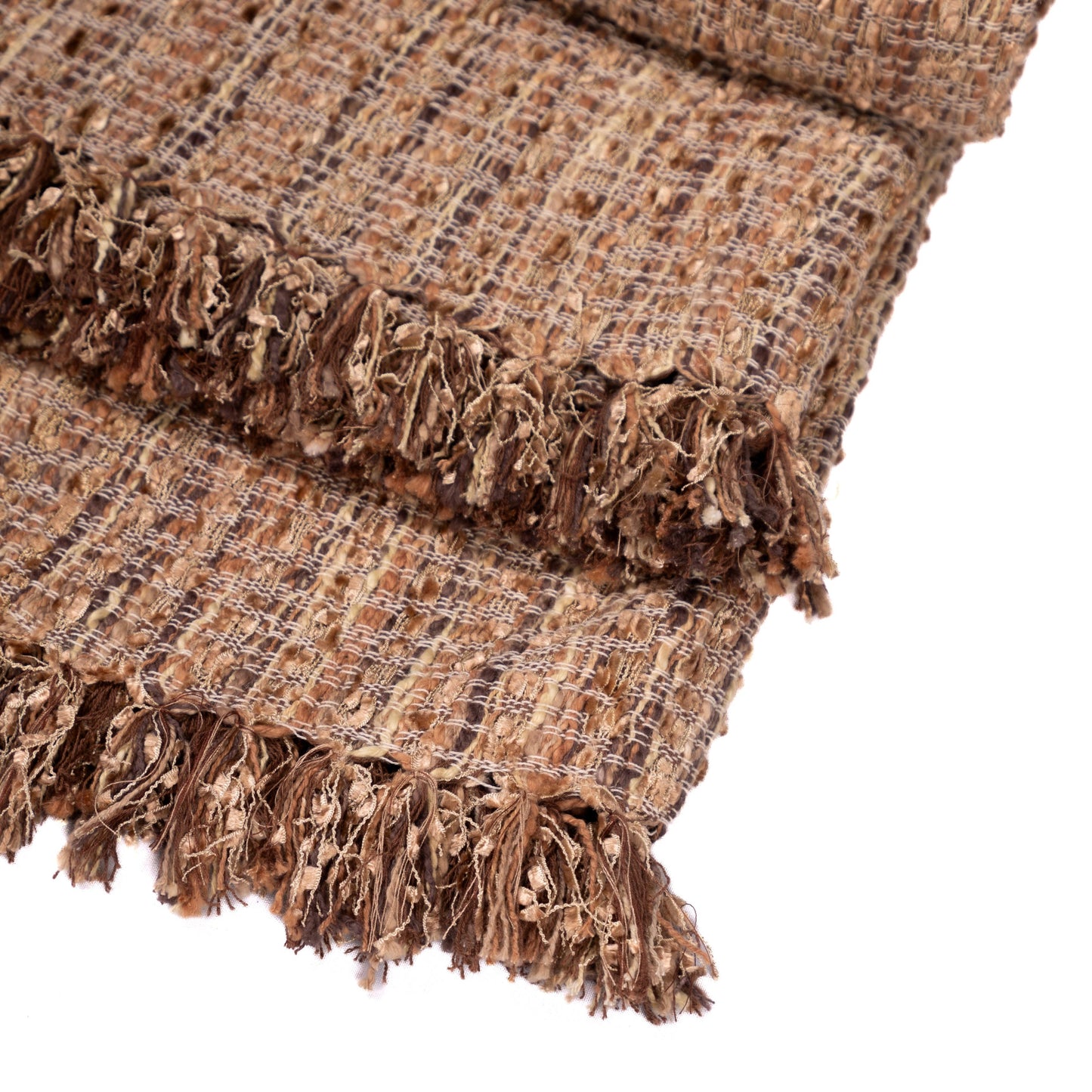 Thatched Brown Handwoven Throw