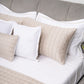 Coffee/White Bedspread Set