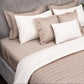 Taupe & Ivory Bedspread Set